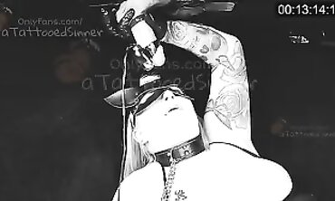 ATattooedSinner: POV Cumshot & Handjob Compilation