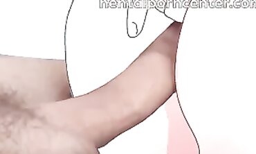 Real Rod Anal Sex with Hinata in the Caboose
