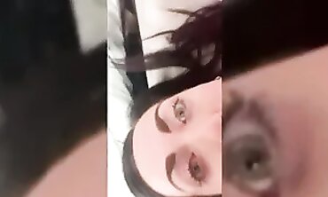 Lana Rhoades Gets Facial After Wrestling Match
