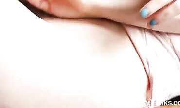 Honey's Intense Solo Orgasm in a Tight Unitard