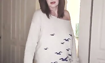 POV: Elderly MILF Stepson Gets Humped by a Huge Shaft