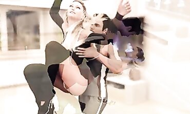 Beautiful Nymph Gets Brushed During Dance Casting