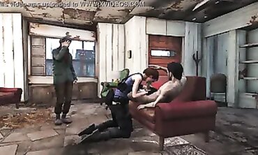Jill Valentine Gets Fucked in Fallout 4 Hentai