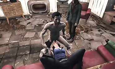 Jill Valentine Gets Fucked in Fallout 4 Hentai
