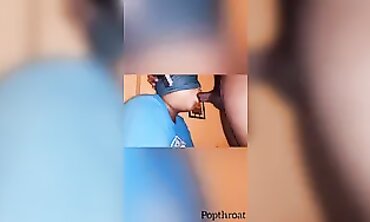 Ebony BBW Milf Gets Deepthroated by BBC in Amateur Hardcore Sex