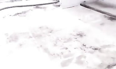 Asian Girl Gets Pounded on the Terrace