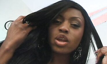 Jada Is A Tastey Dark-Hued Hottie Who Enjoys Chisel In Her Backside And Jism On Her Face