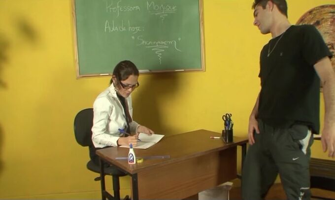 Mischievous T-Model Educator Amanda Gives Schoolgirl Gay-For-Pay A Up The Culo