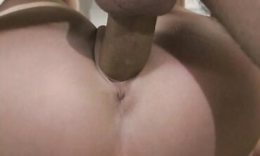 Spunky hottie was boned rock hard by a dude
