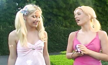 2 Fantastic Blondie Amateurs Are Fucked By A Ample Lengthy Huge Dark-Hued Schlong