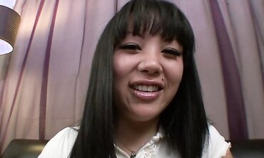 Tina Takes The Fuckpole Into Her Palms And Gives An Authentic Chinese Blow-Job two