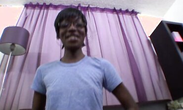 Taylor Paws Her Ebony Snatch Then Bj's Manstick For The Facial Cumshot Money-Shot two