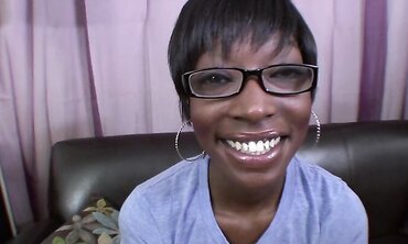 Taylor Paws Her Ebony Snatch Then Bj's Manstick For The Facial Cumshot Money-Shot two