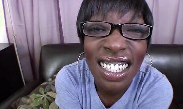 Taylor Paws Her Ebony Snatch Then Bj's Manstick For The Facial Cumshot Money-Shot two