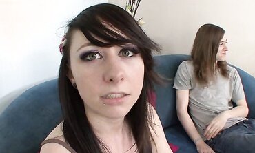 Whorey Black-Haired Gets Her Smoothly-Shaven Vagina Boned By A Giant Milky Beefstick two