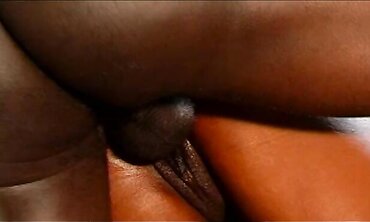Promise Promises To Turn You On When She Drills This Ample Ebony Spunk-Pump