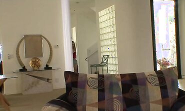 Jamie Elle Has A Ebony Fuckpole In Her Pussy two