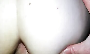Chubby Cougar Gets Her Big Ass Anal Fucked By A barely legal Stud