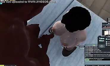Anaconda BBC Hardcore Facial & Feet Fetish 3DXChat