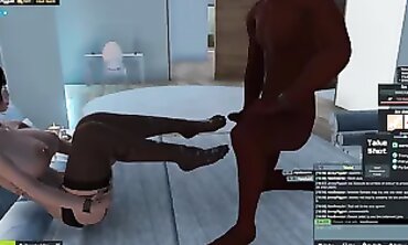 Anaconda BBC Hardcore Facial & Feet Fetish 3DXChat