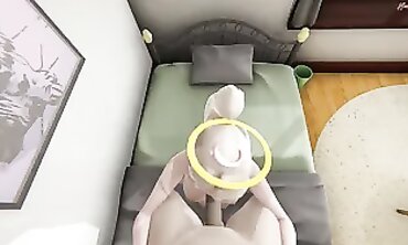 Overwatch POV: Pink Gets Fingered Then Deepthroats