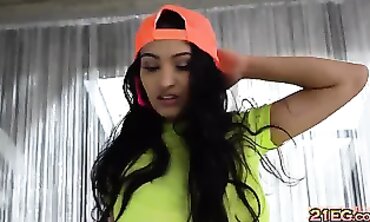 Candy Dances in an African Tease