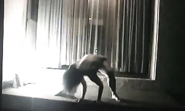 Long-Legged Canadian MILF Spreads Wide Then Dances Nude
