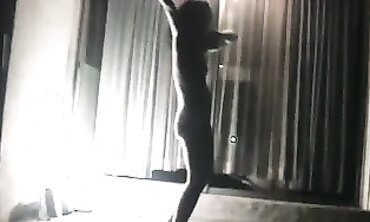 Long-Legged Canadian MILF Spreads Wide Then Dances Nude