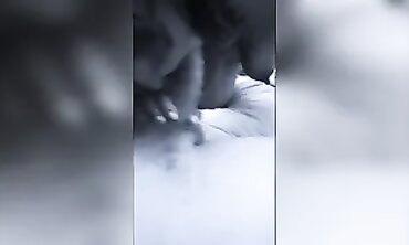 French Brunette Devours His Shaft and Balls Before Hard Fucking