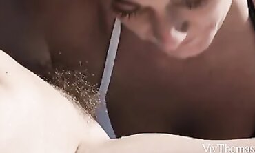 Poolside Passion: Cherry Kiss's Outdoor Lesbian Encounter