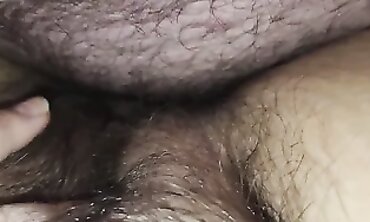 POV: Juicy Gets Drenched and Pounded in Her Hairy Muff