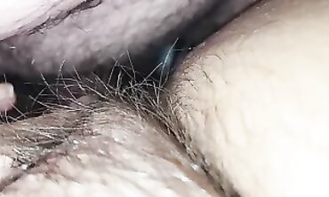 POV: Juicy Gets Drenched and Pounded in Her Hairy Muff