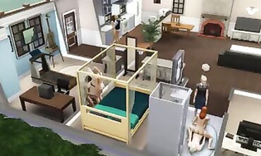 College Hostel Orgy Party: Swinger FFM & FMM Threesomes
