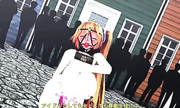 MMD Beauty Nun Offers Rough Suggestive Service to Orc