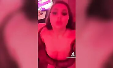 Phat Milky BBW Solo TikTok Tease With Big Tits