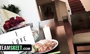 POV: Latina Scarlett Scott Fellates & Rides Jake Adams