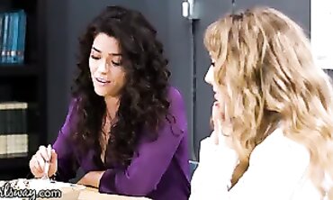Stacked Lena Paul Pokes Playmate Victoria Voxxx Inwards