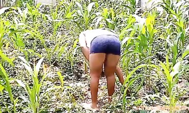 Big-Ass College Boy Gets Rough Outdoor Anal Sex in the Meadow