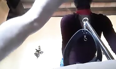 Laura On Heels Bound, Masked and Deepthroated