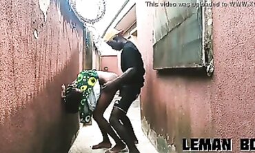 Skinny Hookup During Outdoor Hide and Seek Game