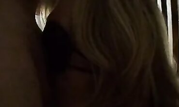 Blindfolded Blonde POV Blowjob Compilation with Boo