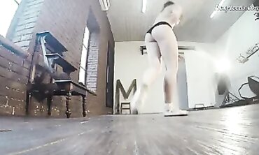 Rita Pervorazova Spreads Her Sexy Legs