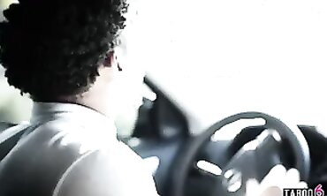 Jaye Summers Gets Rides by African Daddy Ricky Johnson