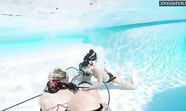 Eva Sasalka and Jason Get Wet in an Underwater Hardcore Session