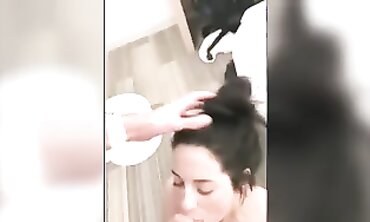 POV Stepsis Gives a Birthday Blowjob in Private