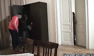 Czech Mature Mom Threesome Roleplay