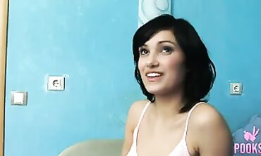 Short-Haired Beauty Pink Takes a Rough Blowjob