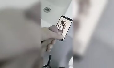 Judit Jutsz Gets Porked From Behind In A Public Restroom