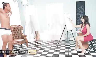 Brunette Cougar Alexis Fawx Takes Johnny Castle's Big Dick