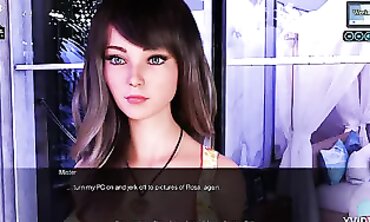 Sunshine Enjoy v0.60: Rosa the Maid Gameplay